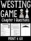 The Westing Game by Ellen Raskin Character Crossword Puzzl
