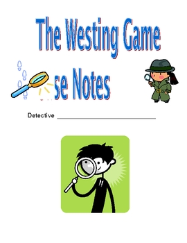 Preview of The Westing Game--Reading Response Packet