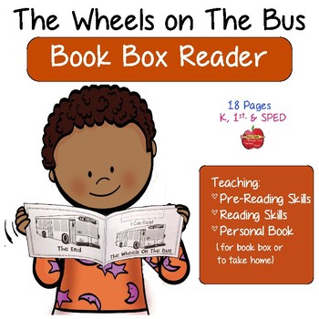 Preview of The Wheels On The Bus: Personal Book Box Reader ~ Editable