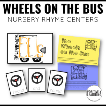 Preview of The Wheels on the Bus Activities for Small Reading Groups and Literacy Centers