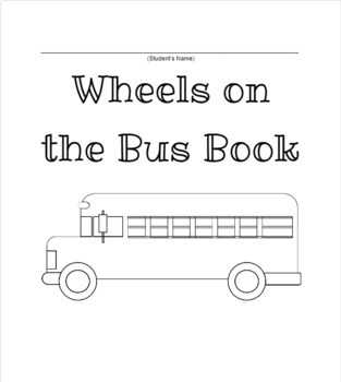 Preview of The Wheels on the Bus Book