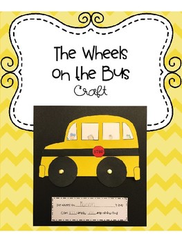 Preview of The Wheels on the Bus Craft