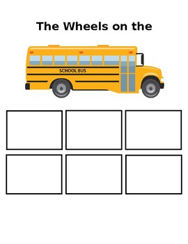 Preview of The Wheels on the Bus Song Board