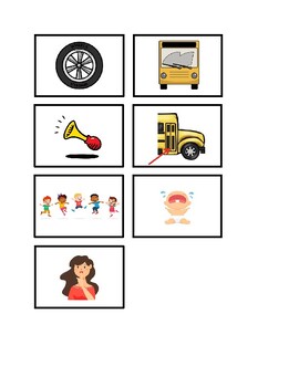 Preview of The Wheels on the Bus Song Icons