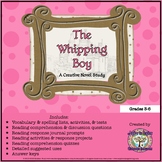 The Whipping Boy: A Creative, Common Core Novel Study