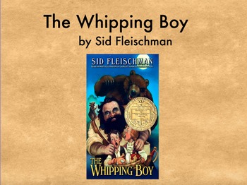 Preview of The Whipping Boy Flipchart Discussion Guide