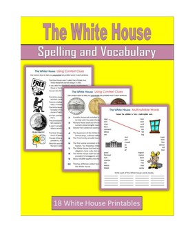 Preview of The White House - Spelling and Vocabulary