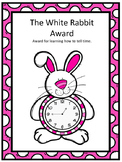 The White Rabbit Award for Telling Time