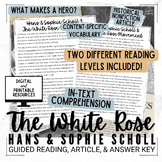 The White Rose | ELA Leveled Passage | Close Reading | Dig