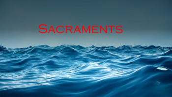 Preview of The Seven Sacraments Class Lessons PowerPoint Bundle