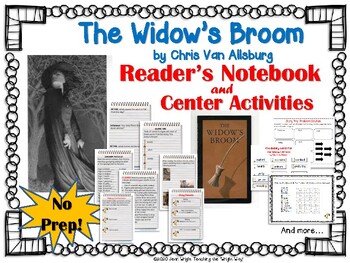 Preview of The Widow's Broom  {Book Study and Center Activities}
