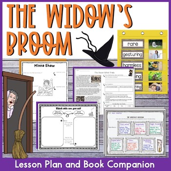 Preview of The Widow's Broom Lesson Plan and Book Companion