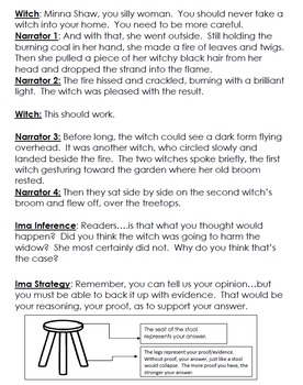 Preview of The Widow's Broom - Making Inferences Creative Activity Pack