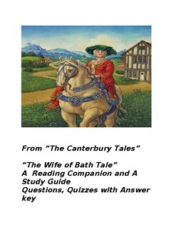 Preview of The Wife of Bath Tale (from The Canterbury Tales) Study Guide