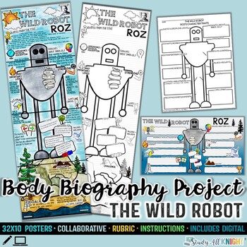 Preview of The Wild Robot, Body Biography Project, For Print and Digital