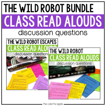 Preview of The Wild Robot Chapter Questions Bundle - The Wild Robot Novel