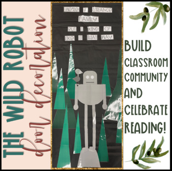 Preview of The Wild Robot Door Decoration Classroom Community