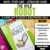 The Wild Robot Novel Study Unit