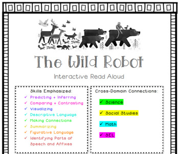 Preview of The Wild Robot - Interactive Read Aloud and Resources