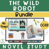 The Wild Robot Novel Study PP &  Coloring Sheet Bundle Rea