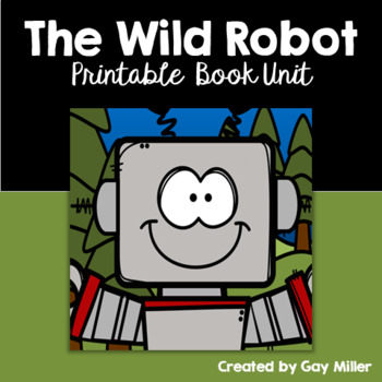 Preview of The Wild Robot Novel Study: vocabulary, comprehension, writing [Peter Brown]
