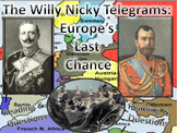 The Willy Nicky Telegrams: Europe's Last Chance Reading & 