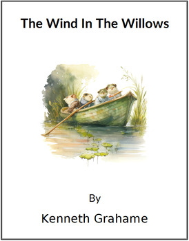 Preview of The Wind In The Willows * (Lesson Plan)