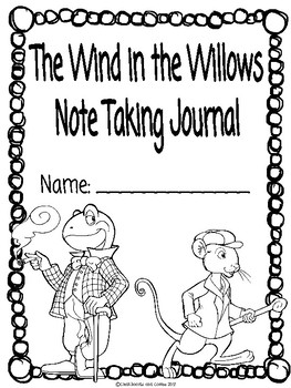 Preview of The Wind in the Willows CKLA Note Taking Journal (1st & 2nd edition)