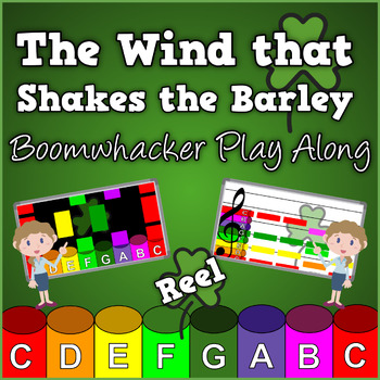 Preview of The Wind that Shakes the Barley [Irish Reel] -  Boomwhacker Videos & Sheet Music