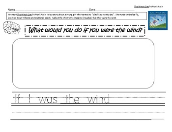 creative writing about wind