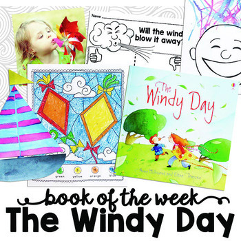 Preview of The Windy Day {Preschool Plans and Printables}