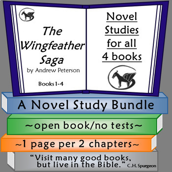 Preview of The Wingfeather Saga Novel Studies Bundle