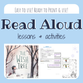 Preview of The Wish Tree- A Perfect Story for Winter! (ELA & Math Sheets Included!)