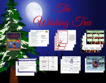 Preview of The Wishing Tree - 2nd or 3rd - Printable/Digital - Book Companion - Holidays! 