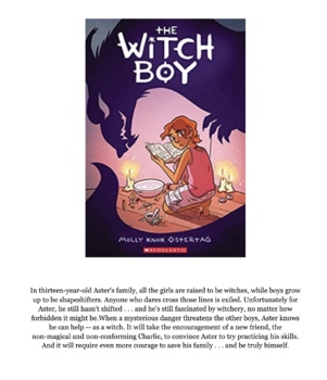 Preview of The Witch Boy Graphic Novel Discussion Questions - Pride Month