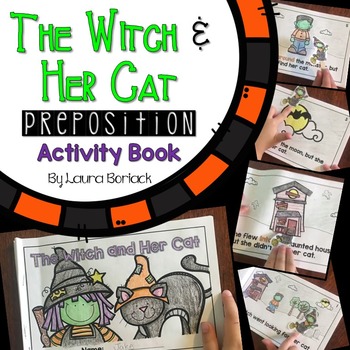 Preview of Halloween Preposition Book