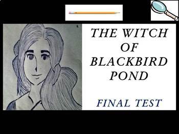 Preview of The Witch of Blackbird Pond – Close Reading Comprehension – Final Test