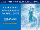 The Witch of Blackbird Pond Lessons in PowerPoint for Full Unit