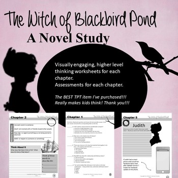 Preview of The Witch of Blackbird Pond Novel Study
