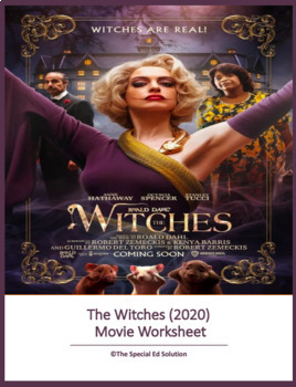 Preview of The Witches (2020) Movie Worksheet