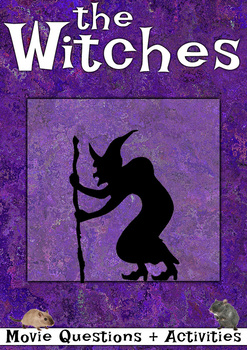 Preview of The Witches Movie Guide + Activities | Halloween | Answer Keys Inc