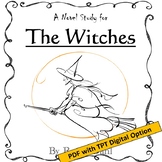 The Witches, by Roald Dahl: A PDF & EASEL Digital Novel Study
