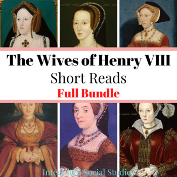 Preview of The Wives of Henry VIII Short Reads Bundle