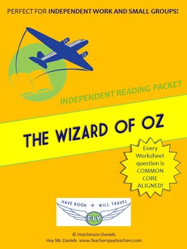 Preview of The Wizard of Oz Independent Reading/Small Group Packet