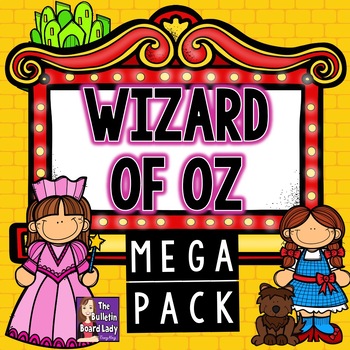 Preview of The Wizard of Oz MEGA Pack of Worksheets