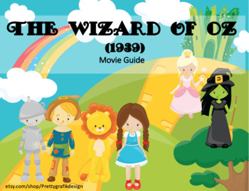 Preview of The Wizard of Oz Movie Guide follow along sheet