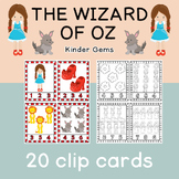 The Wizard of Oz Number Clip Cards