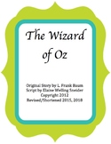 The Wizard of Oz Script