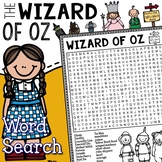 The Wizard of Oz Word Search Puzzle Early Finishers Word F