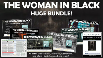 Preview of The Woman in Black Huge Bundle!